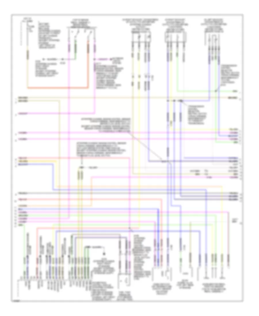 6.8L, Engine Performance Wiring Diagram (2 of 5) for Ford E-350 Super Duty 2014