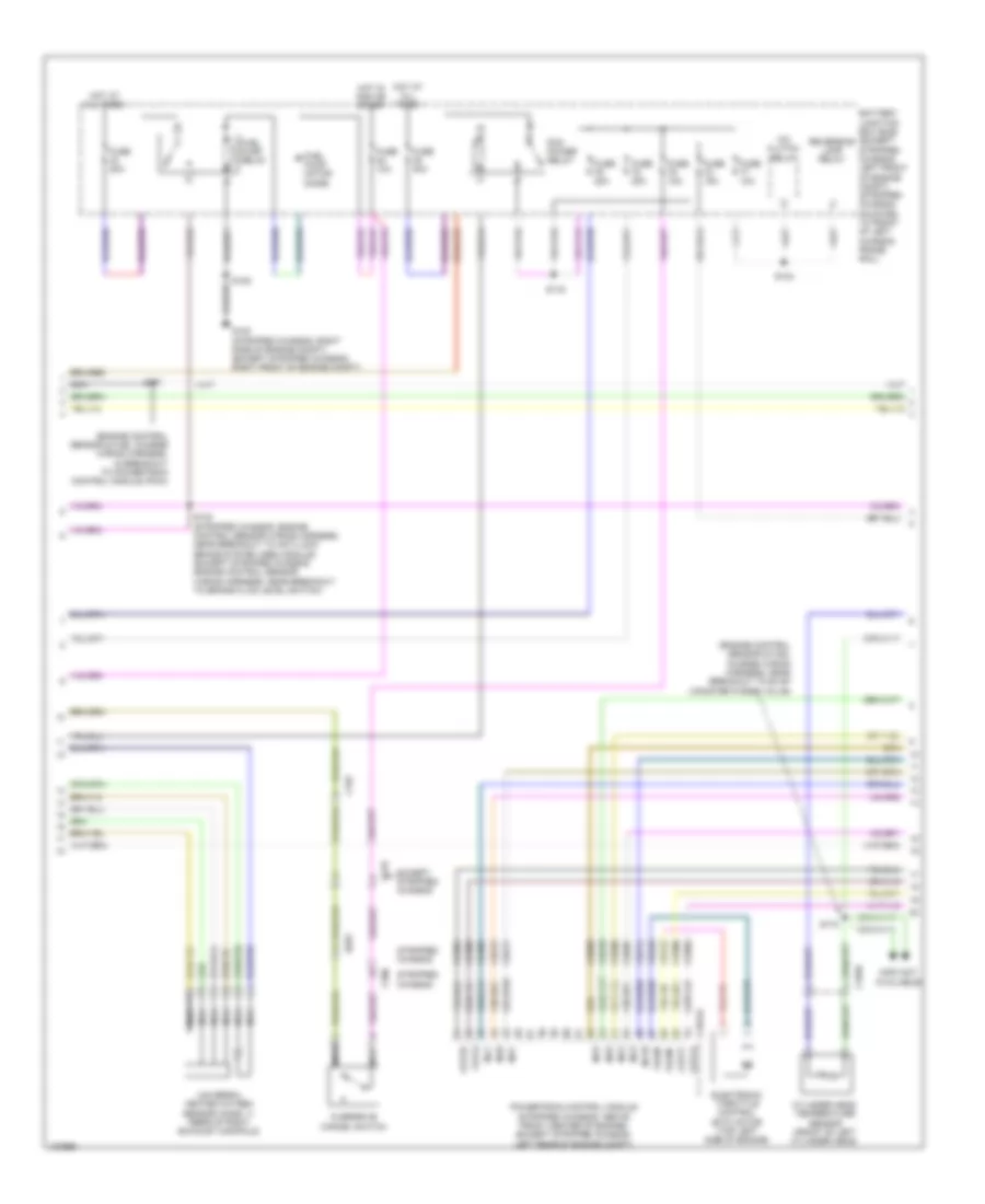 6.8L, Engine Performance Wiring Diagram (4 of 5) for Ford E-350 Super Duty 2014