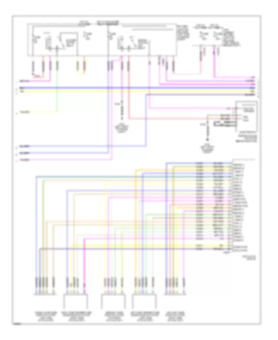 Automatic AC Wiring Diagram (2 of 3) for Ford Escape S 2013