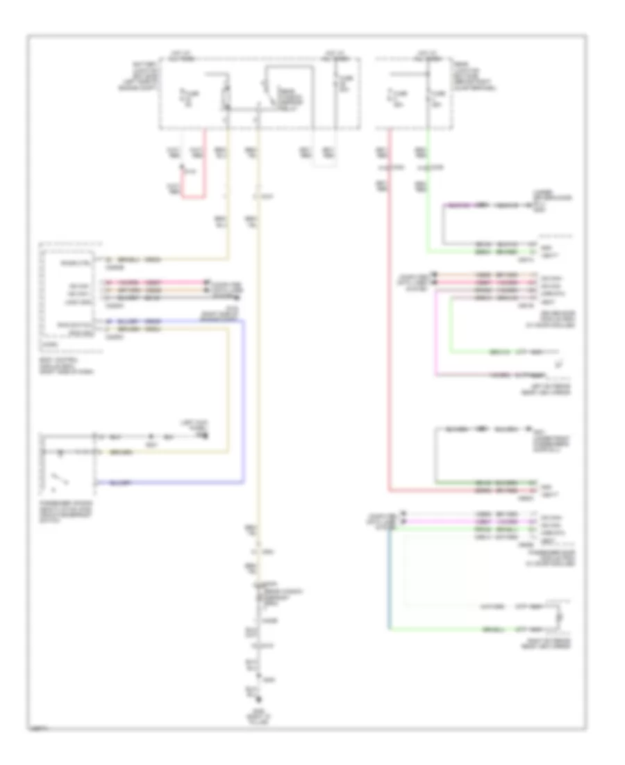 Defoggers Wiring Diagram for Ford Escape S 2013
