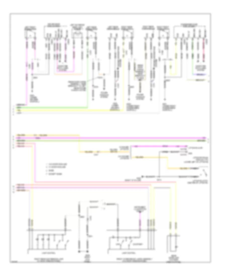 Courtesy Lamps Wiring Diagram 2 of 3 for Ford Escape S 2013