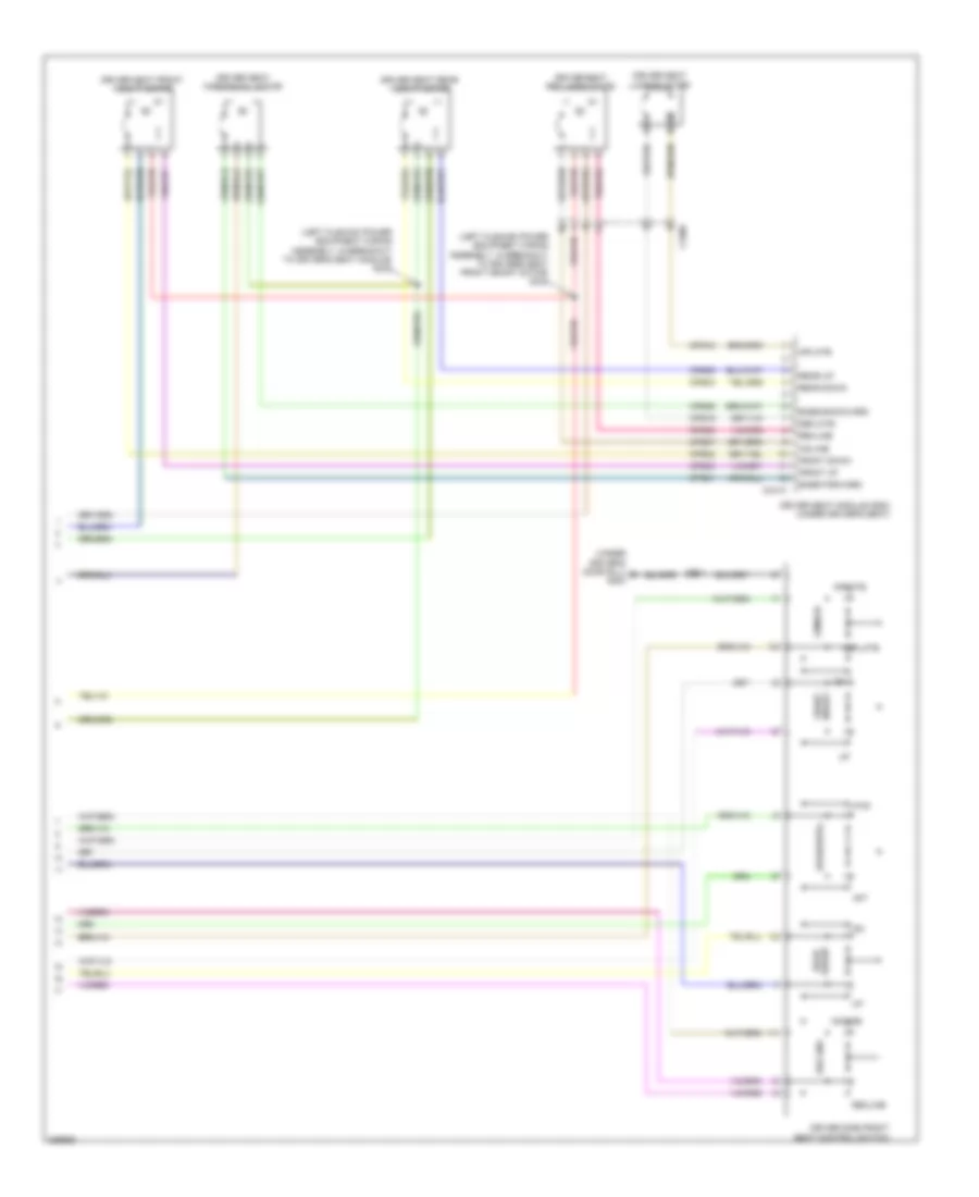 Driver s Memory Seat Wiring Diagram 2 of 2 for Ford Escape S 2013