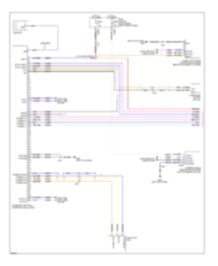 SYNC Radio Wiring Diagram, with SYNC GEN 1 (1 of 2) for Ford Escape S 2013