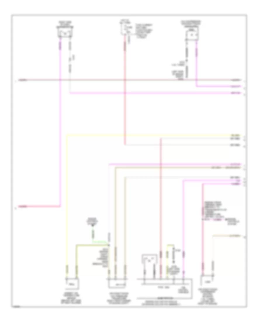 Semi Automatic AC Wiring Diagram (2 of 3) for Ford Transit Connect Titanium 2014