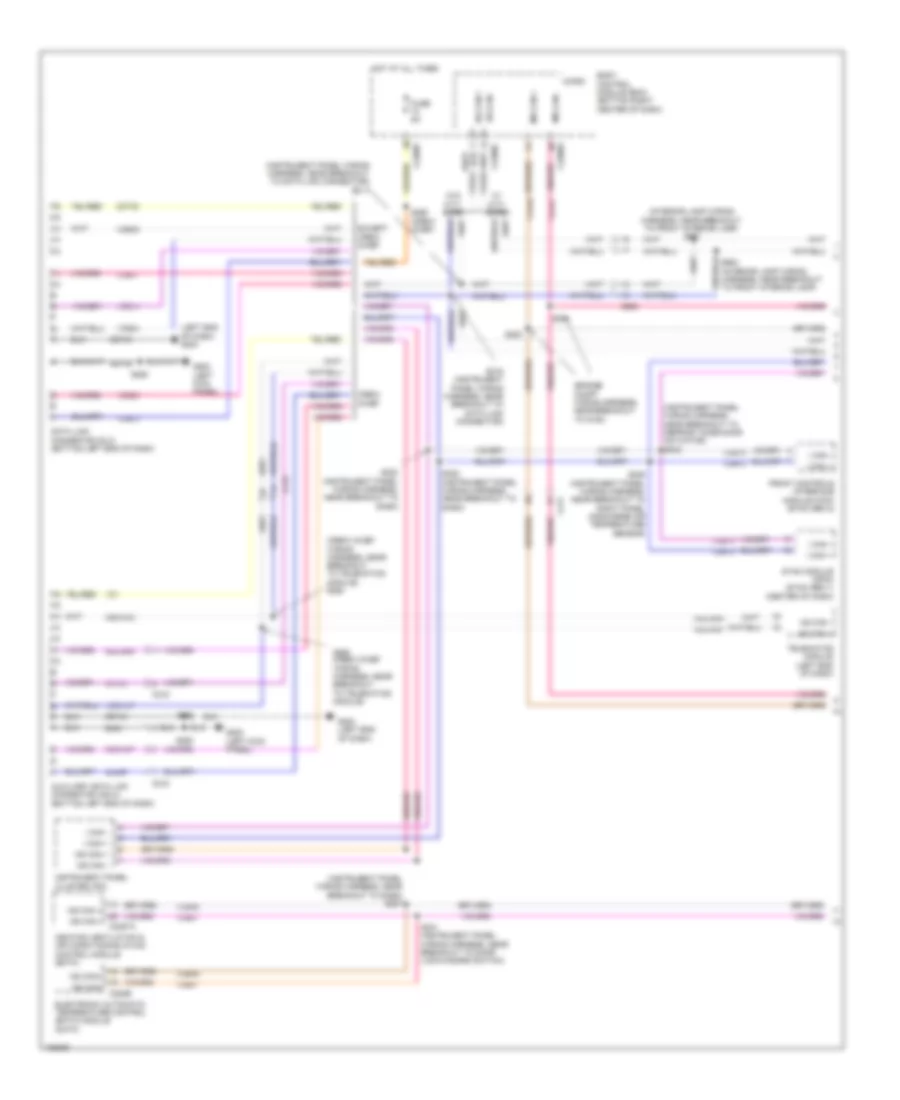 Computer Data Lines Wiring Diagram 1 of 3 for Ford Transit Connect Titanium 2014
