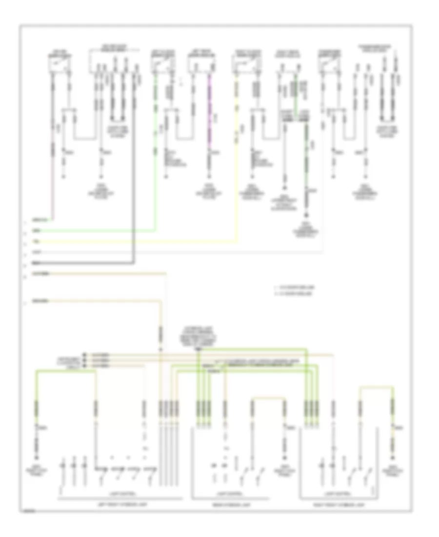 Courtesy Lamps Wiring Diagram (2 of 2) for Ford Transit Connect Titanium 2014