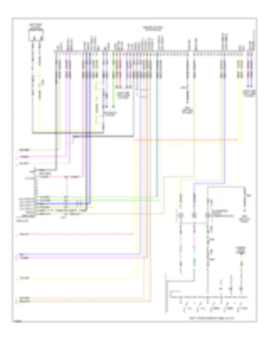 Navigation Wiring Diagram with SYNC GEN 2 3 of 3 for Ford Transit Connect Titanium 2014