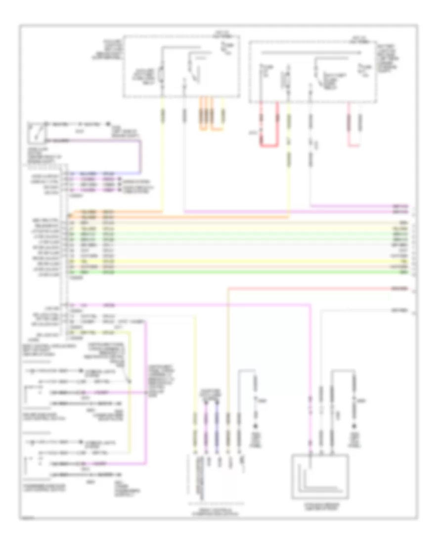 Power Door Locks Wiring Diagram without Door Module 1 of 3 for Ford Transit Connect Titanium 2014