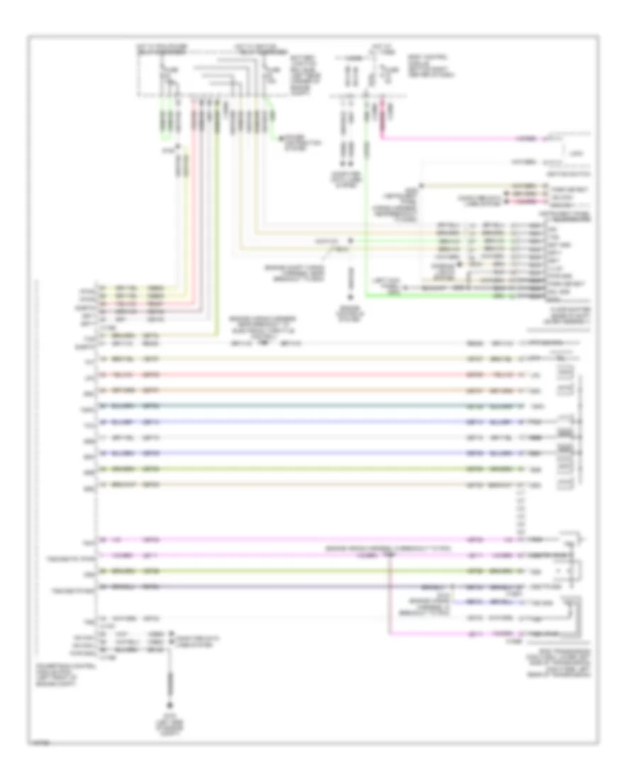 2.5L, Transmission Wiring Diagram for Ford Transit Connect Titanium 2014