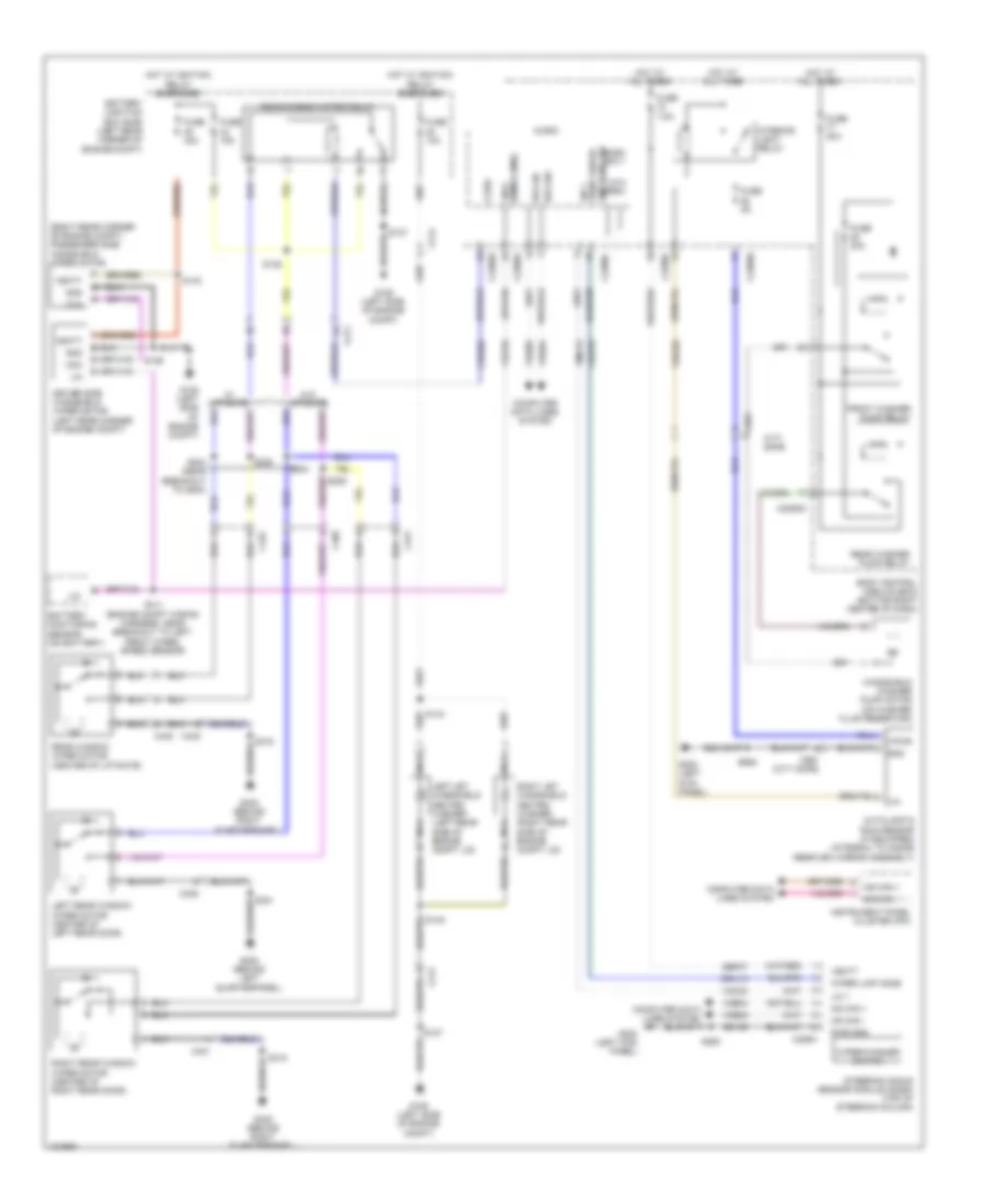 WiperWasher Wiring Diagram for Ford Transit Connect Titanium 2014