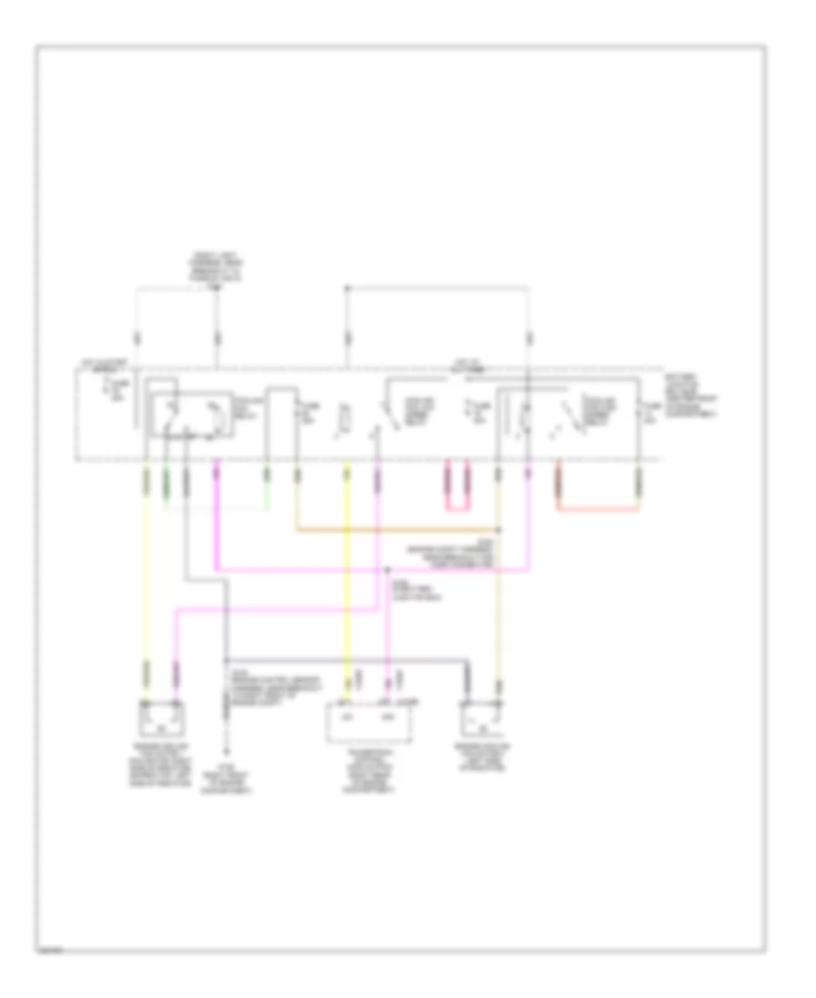 Cooling Fan Wiring Diagram for Ford Expedition EL 2010