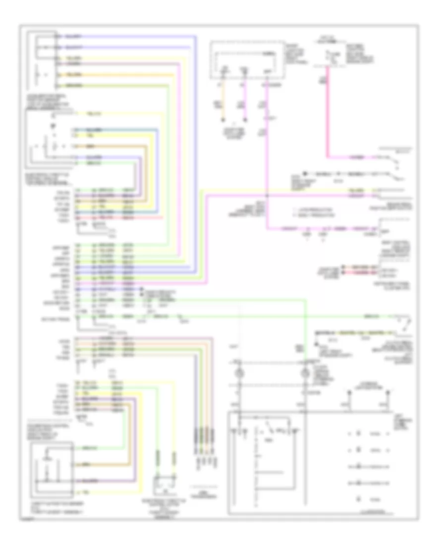 Cruise Control Wiring Diagram for Ford Mustang Shelby GT500 2011