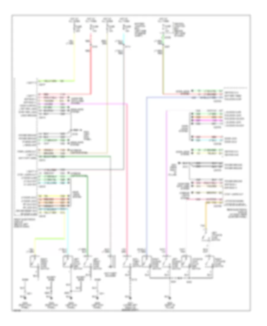 Forced Entry Wiring Diagram for Ford Windstar 2002