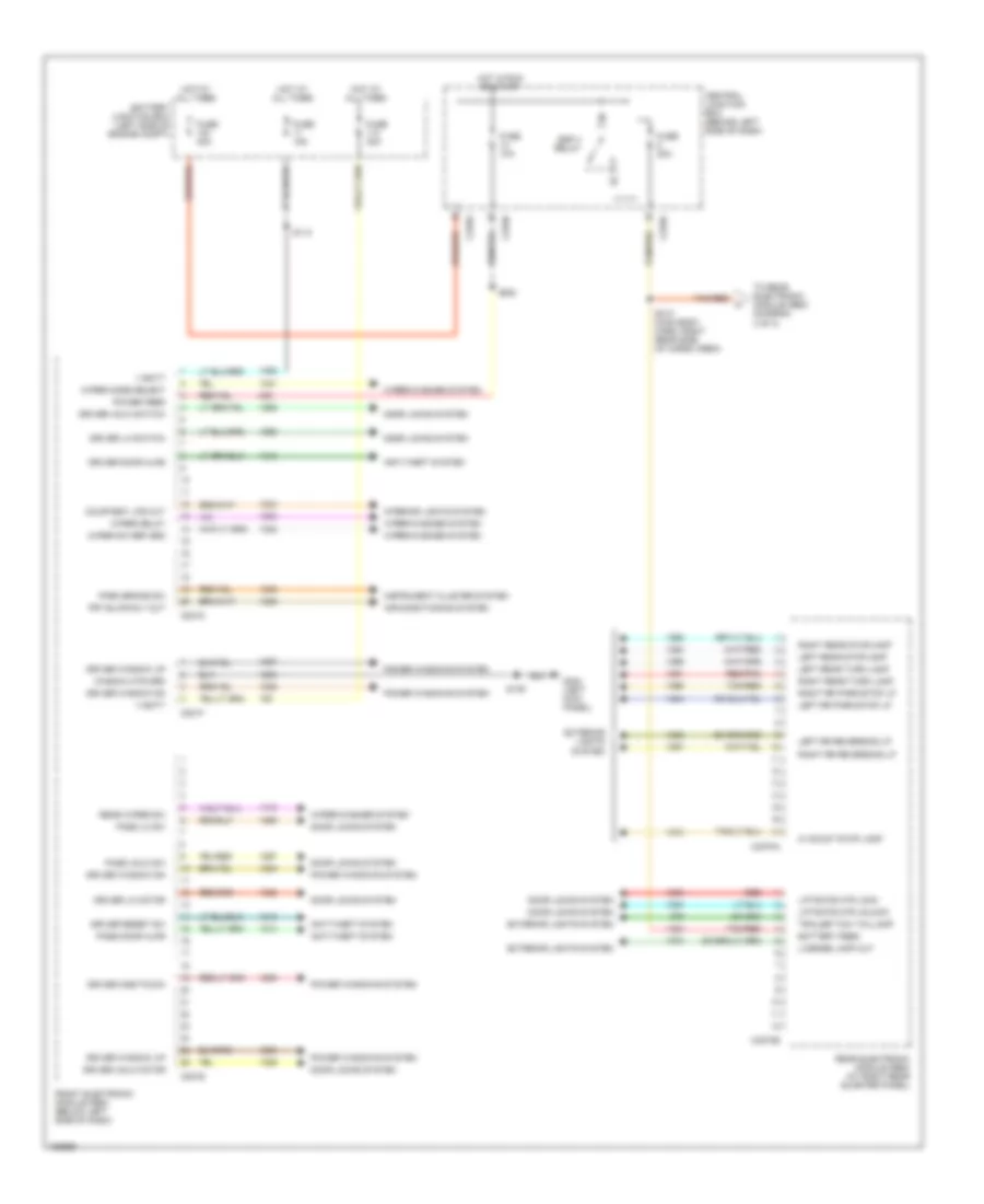 Body Computer Wiring Diagrams 1 of 3 for Ford Windstar 2002
