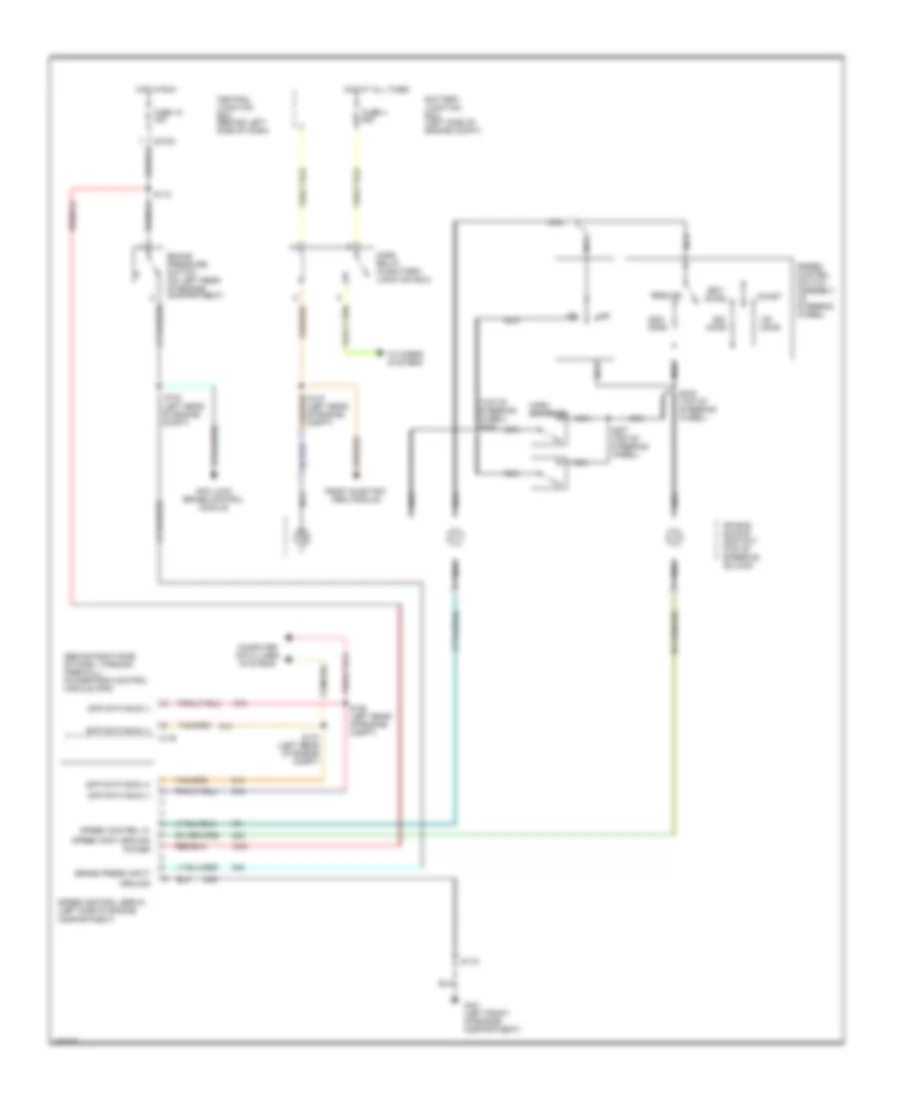 Cruise Control Wiring Diagram for Ford Windstar 2002