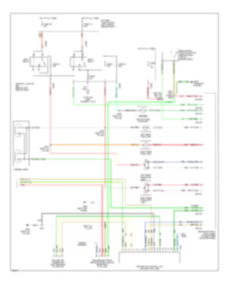 Exterior Lamps  Trailer connector Wiring Diagram (2 of 2) for Ford Windstar 2002