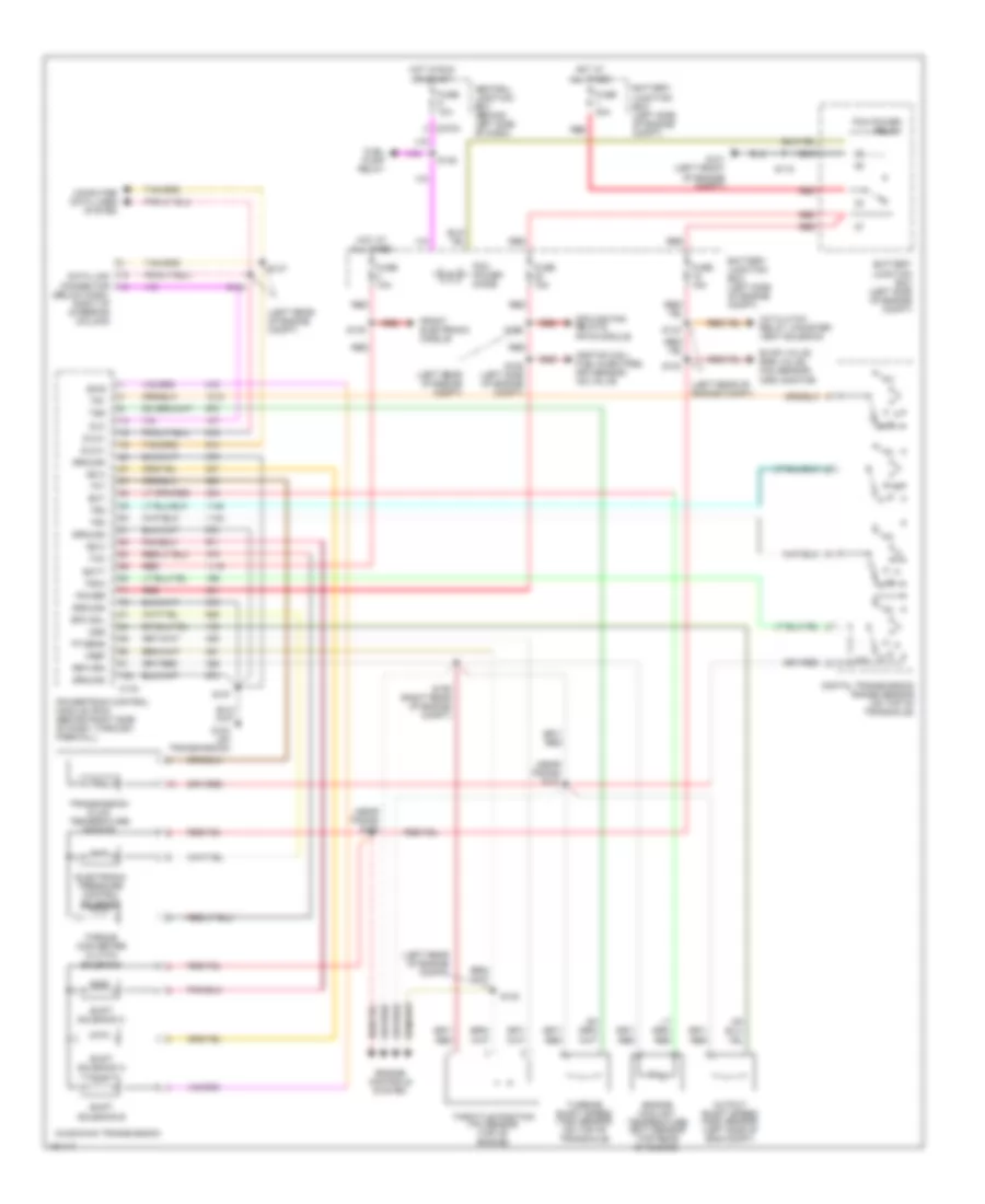 A T Wiring Diagram for Ford Windstar 2002