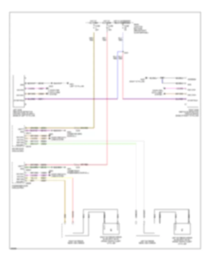 Blind Spot Information System Wiring Diagram for Ford Escape SE 2013