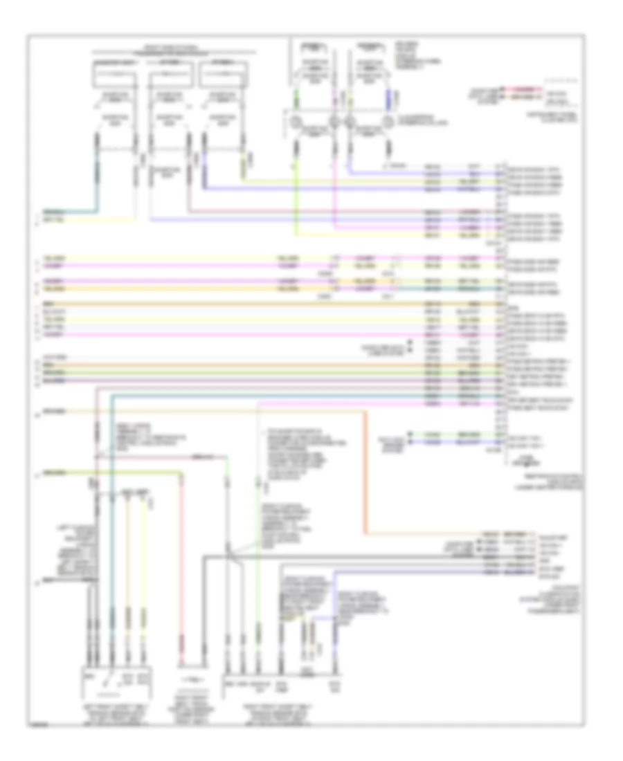 Supplemental Restraints Wiring Diagram 3 of 3 for Ford Escape SE 2013