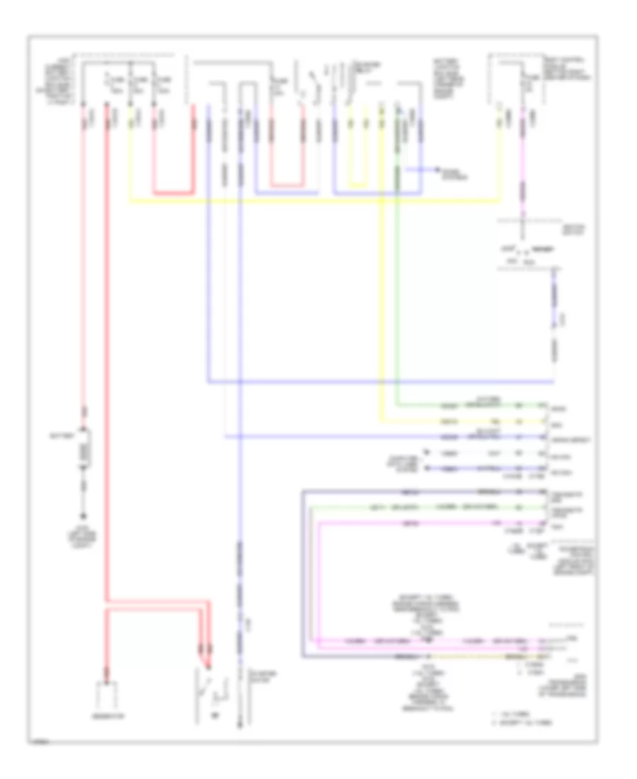 Starting Wiring Diagram for Ford Transit Connect XL 2014