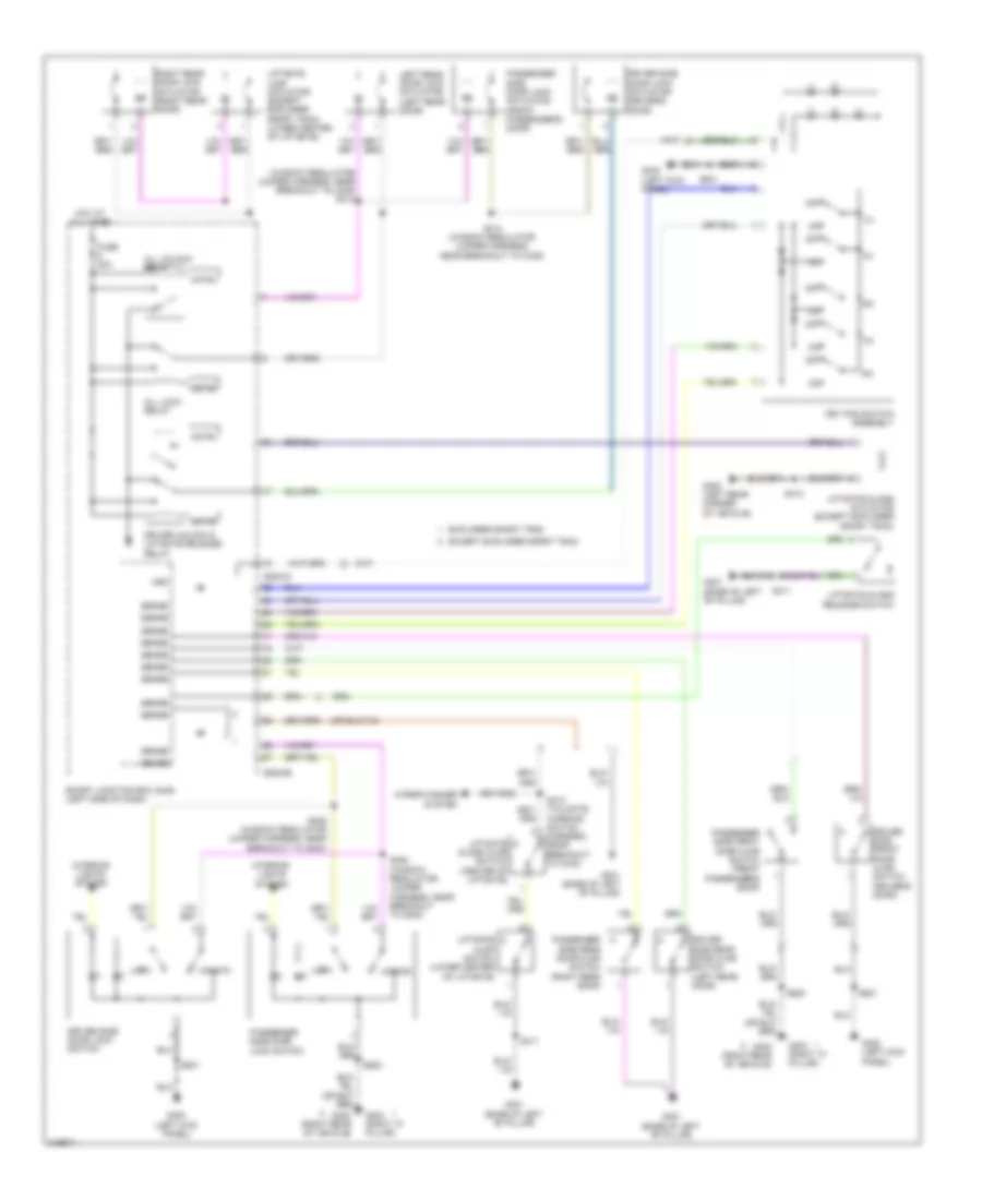 Forced Entry Wiring Diagram for Ford Explorer 2010