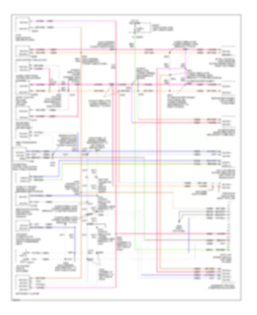 Computer Data Lines Wiring Diagram for Ford Explorer 2010