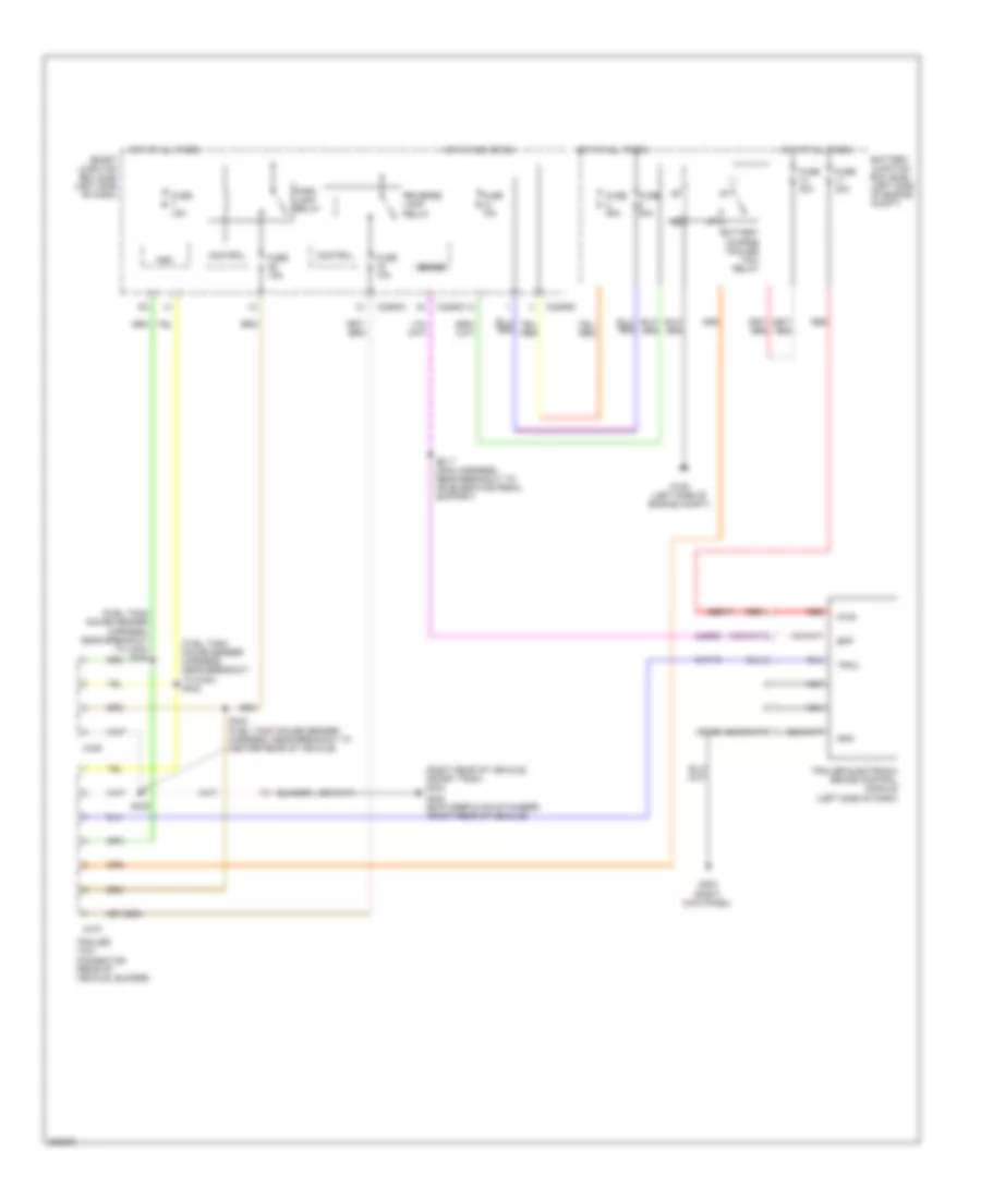 Trailer Tow Wiring Diagram, with Heavy Duty for Ford Explorer 2010