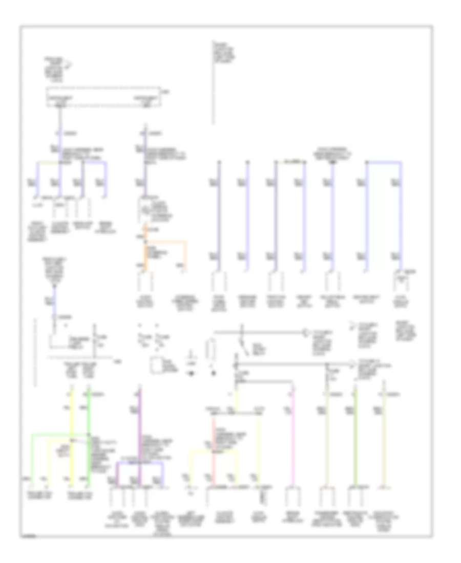 Power Distribution Wiring Diagram (4 of 6) for Ford Explorer 2010