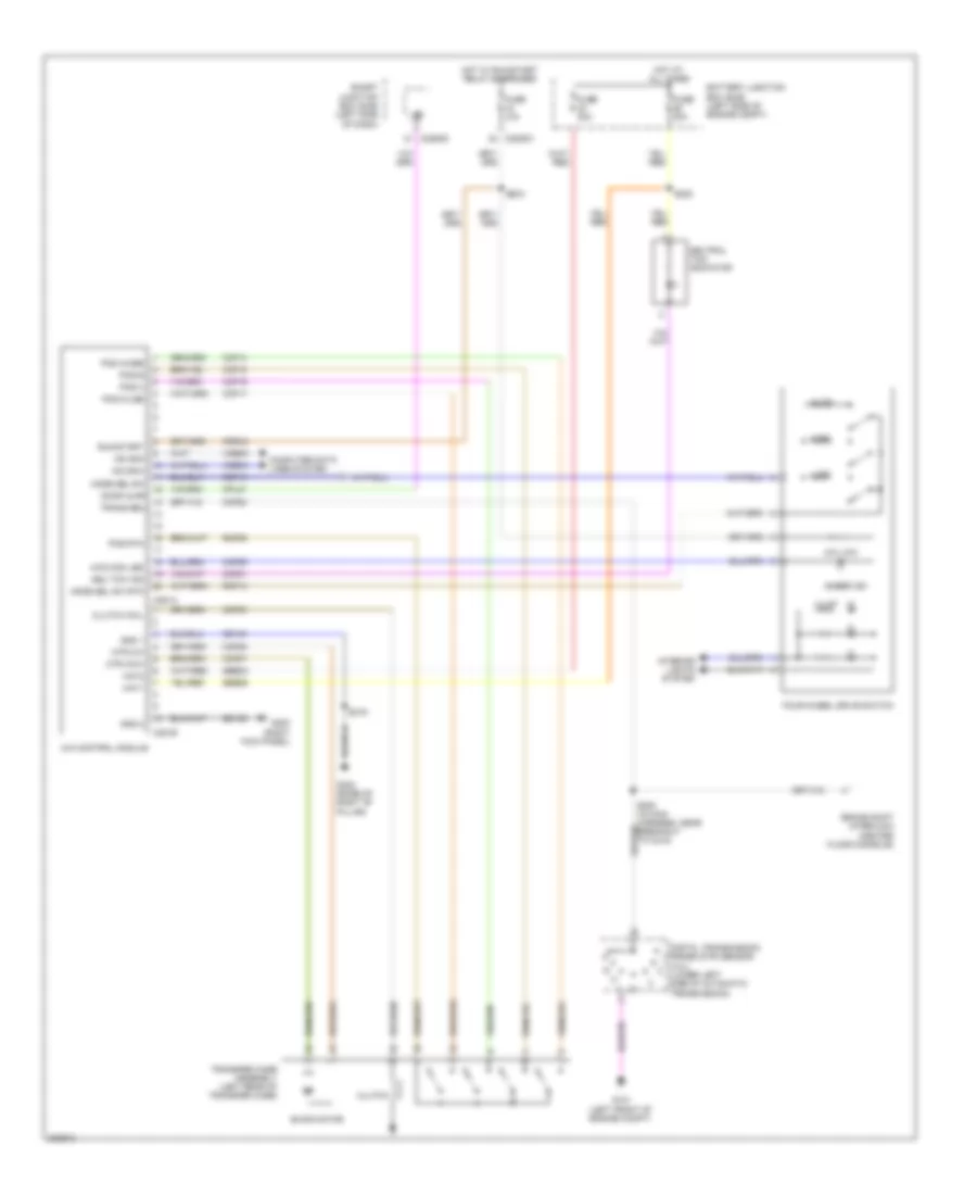 4 0L 4WD Wiring Diagram for Ford Explorer 2010