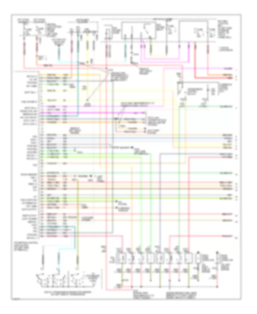 5 4L Engine Performance Wiring Diagram 1 of 4 for Ford Cab  Chassis F350 Super Duty 2001