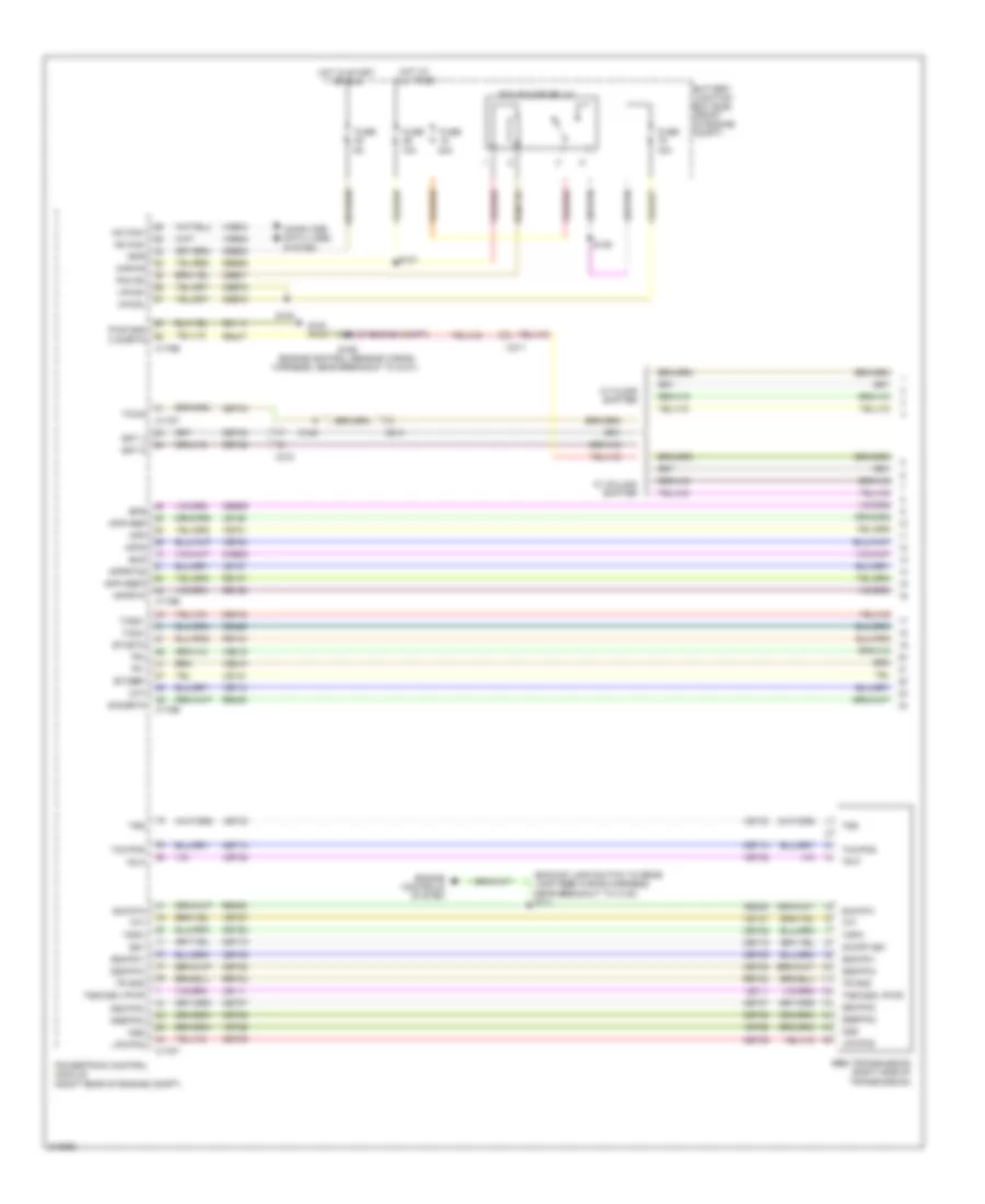 3.7L Flex Fuel, AT Wiring Diagram (1 of 2) for Ford Pickup F150 2011