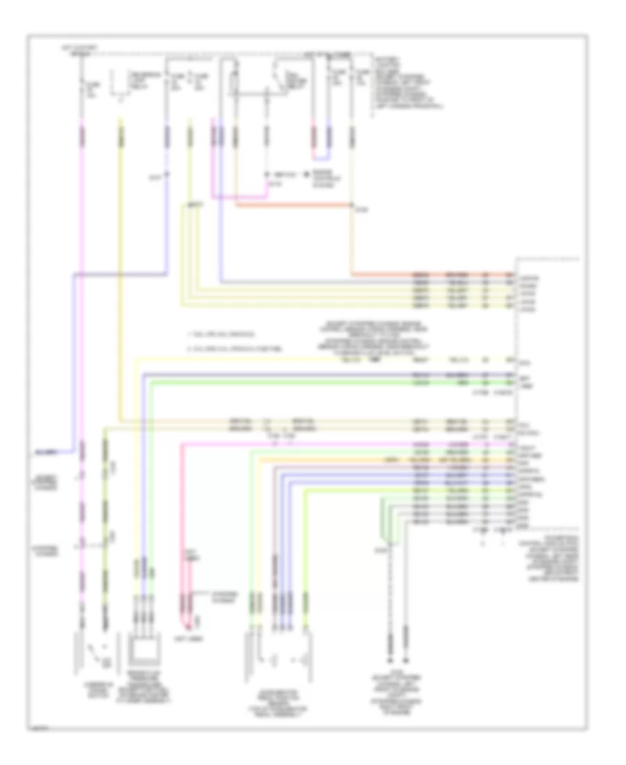 6.8L, Transmission Wiring Diagram (2 of 2) for Ford E-350 Super Duty XLT 2014