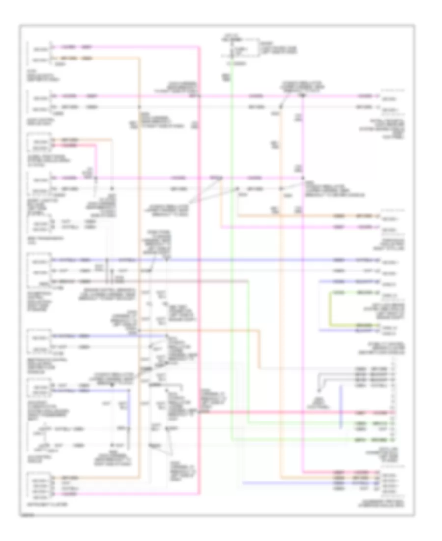 Computer Data Lines Wiring Diagram for Ford Explorer Sport Trac 2010
