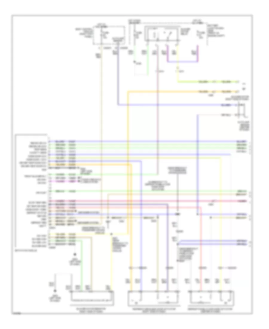 Manual AC Wiring Diagram (1 of 3) for Ford Pickup F250 Super Duty 2011