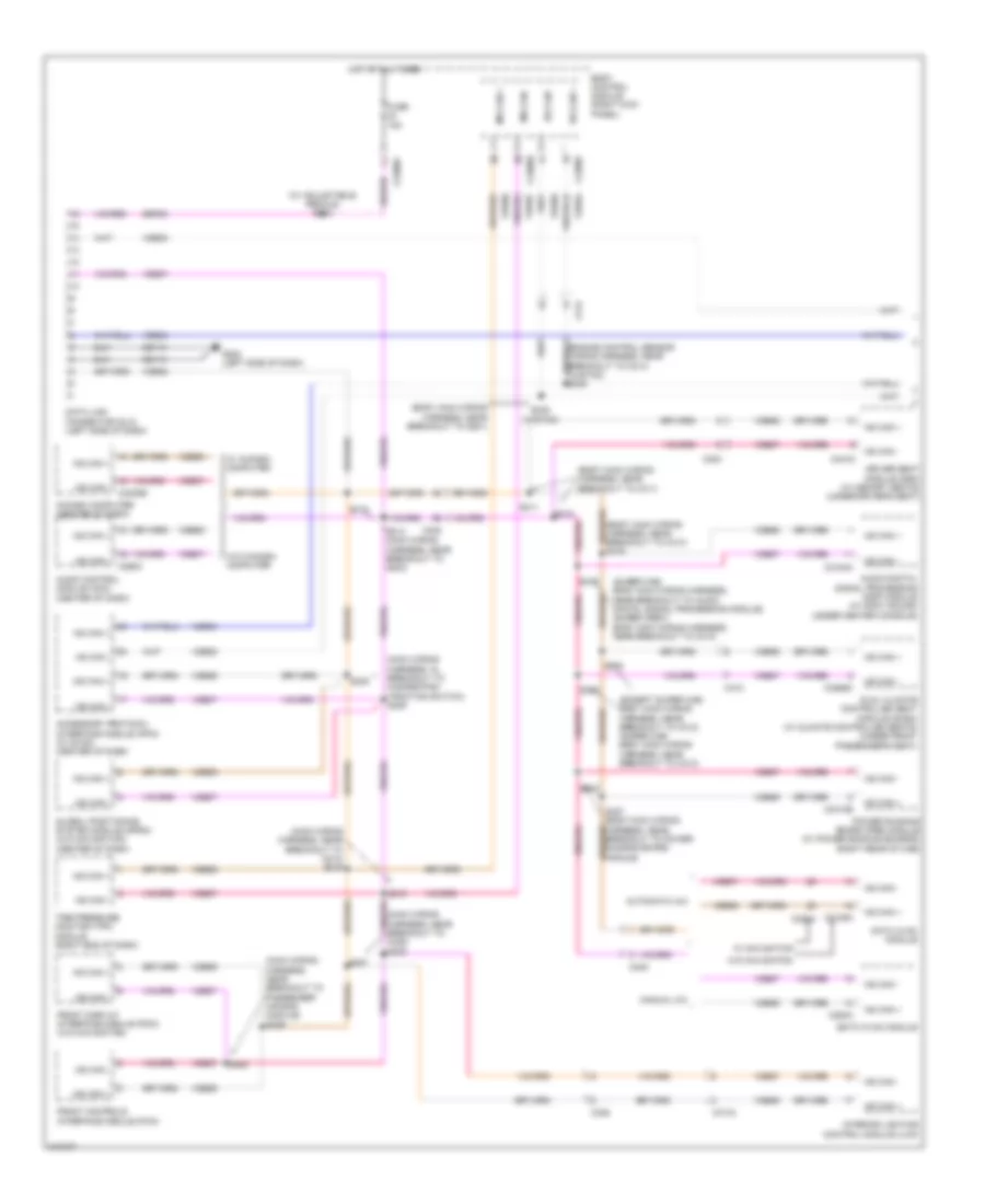 Computer Data Lines Wiring Diagram 1 of 2 for Ford Pickup F250 Super Duty 2011