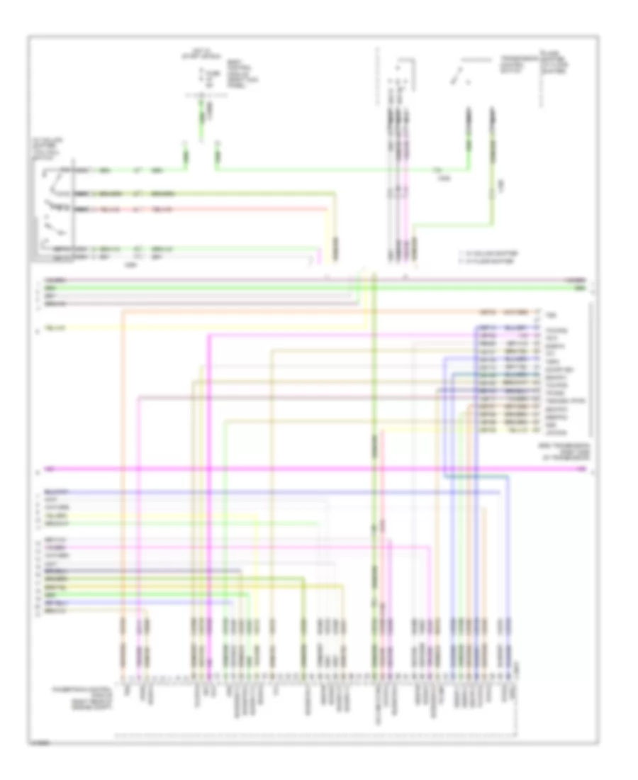 5.0L Flex Fuel, Engine Performance Wiring Diagram (4 of 6) for Ford Pickup F250 Super Duty 2011
