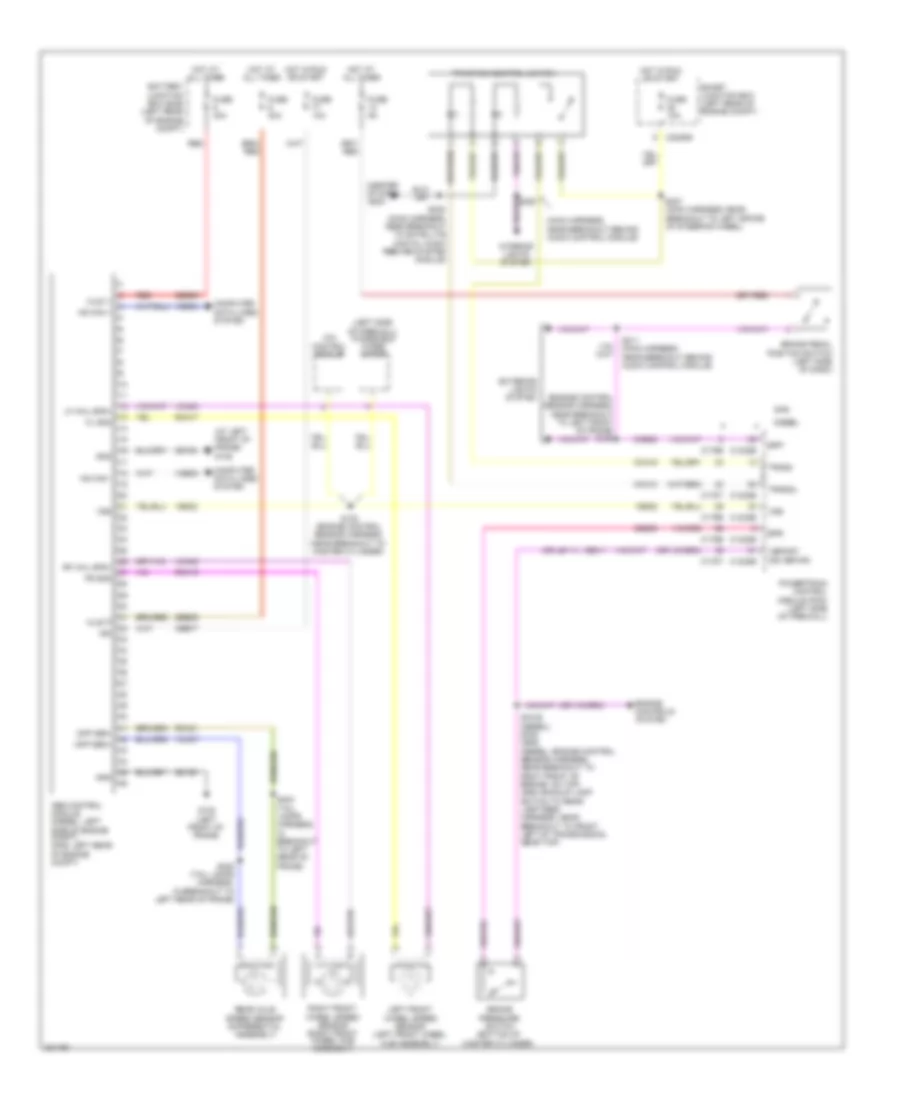 Anti lock Brakes Wiring Diagram for Ford F450 Super Duty 2010