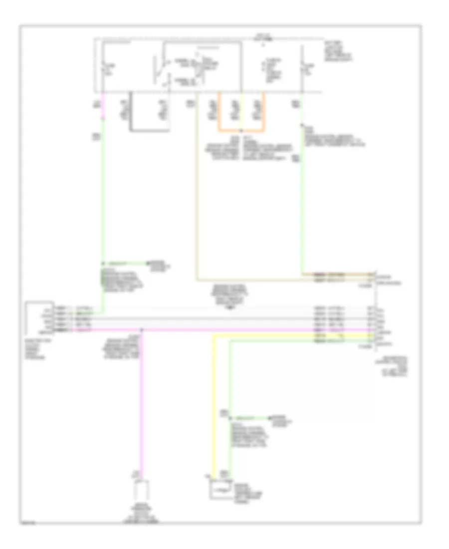 Cooling Fan Wiring Diagram for Ford F450 Super Duty 2010