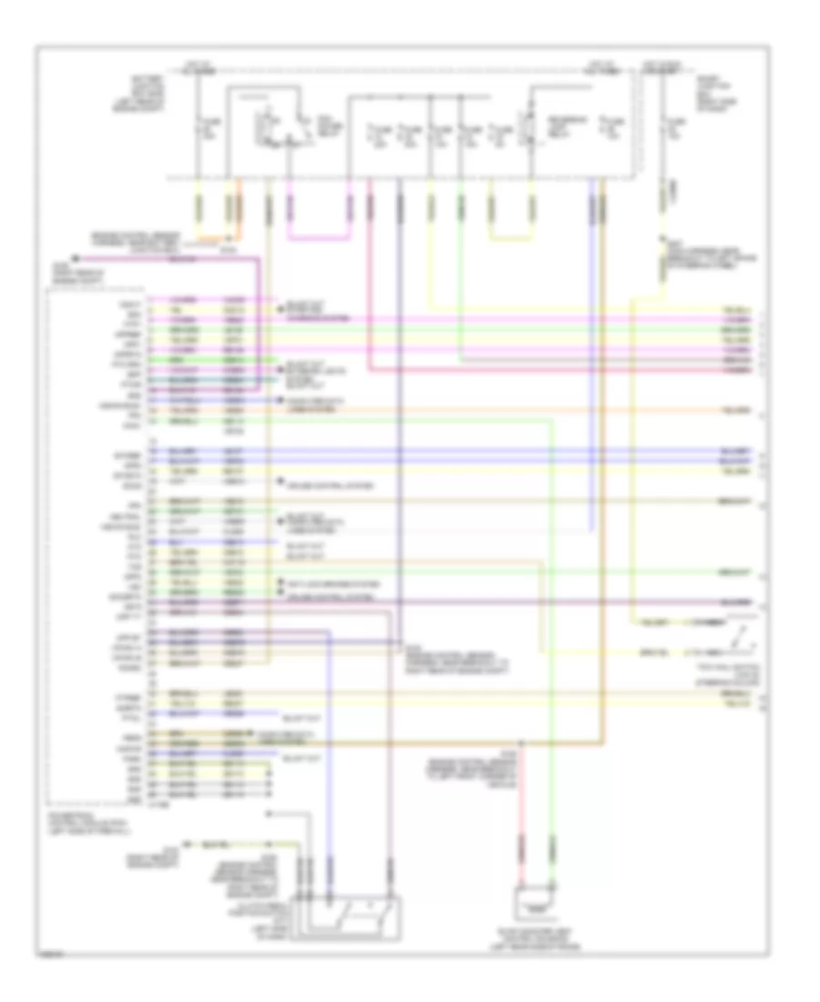 6.8L, Engine Performance Wiring Diagram (1 of 6) for Ford F450 Super Duty 2010