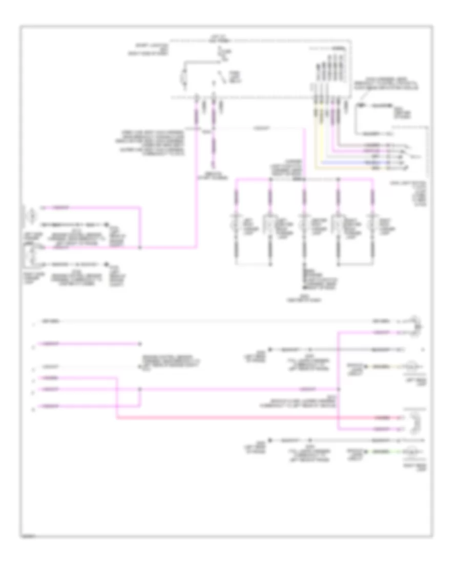 Exterior Lamps Wiring Diagram without Box 2 of 2 for Ford F450 Super Duty 2010