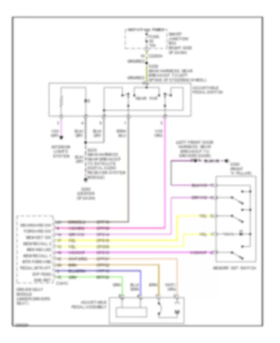 Adjustable Pedal Wiring Diagram for Ford F450 Super Duty 2010