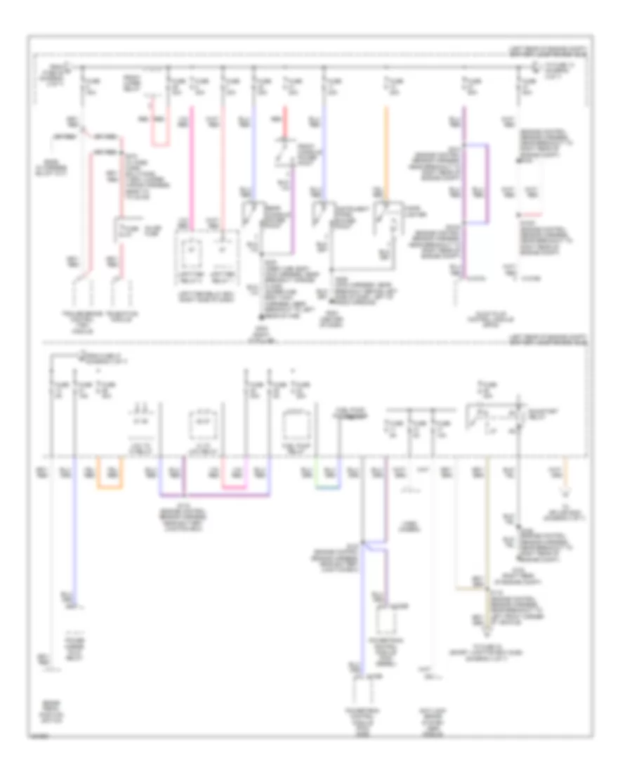 Power Distribution Wiring Diagram 3 of 7 for Ford F450 Super Duty 2010