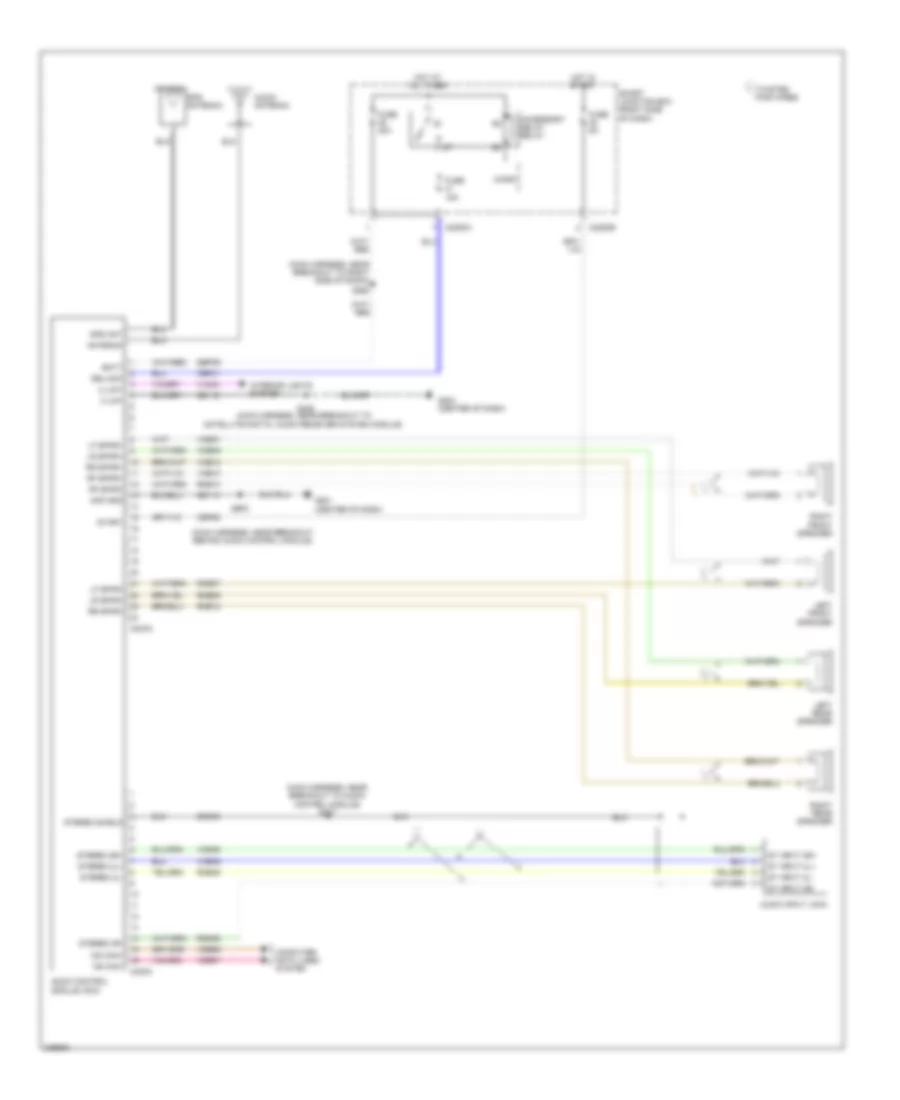 Base Radio Wiring Diagram for Ford F450 Super Duty 2010