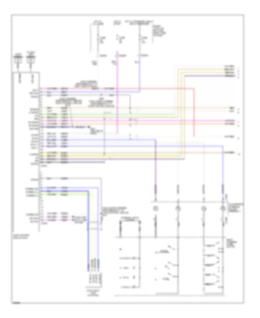 Premium Sound Radio Wiring Diagram (1 of 2) for Ford F450 Super Duty 2010