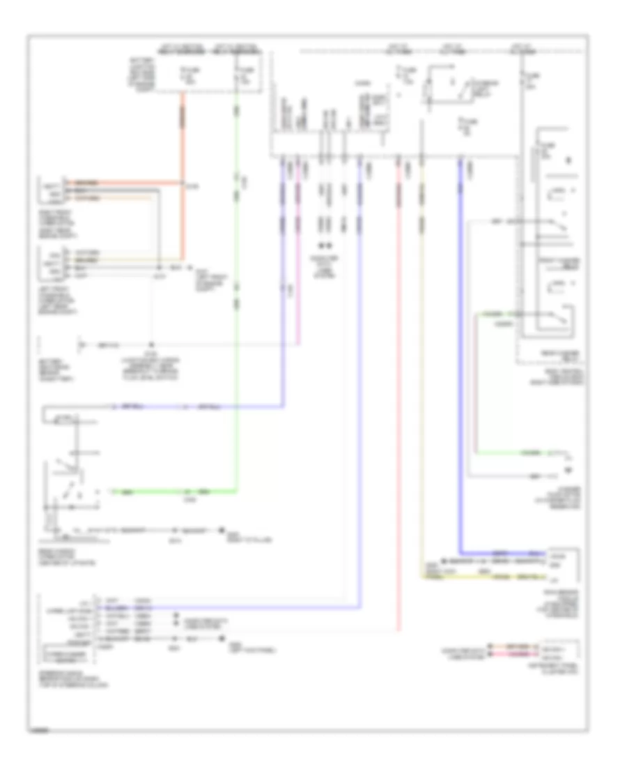 Wiper Washer Wiring Diagram for Ford Escape Titanium 2013