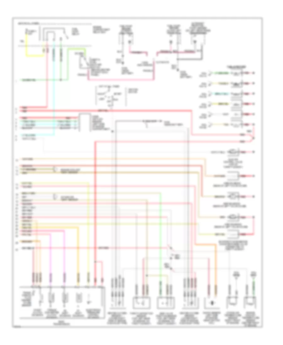 4.9L, Engine Performance Wiring Diagrams, California (2 of 2) for Ford Econoline E150 1995