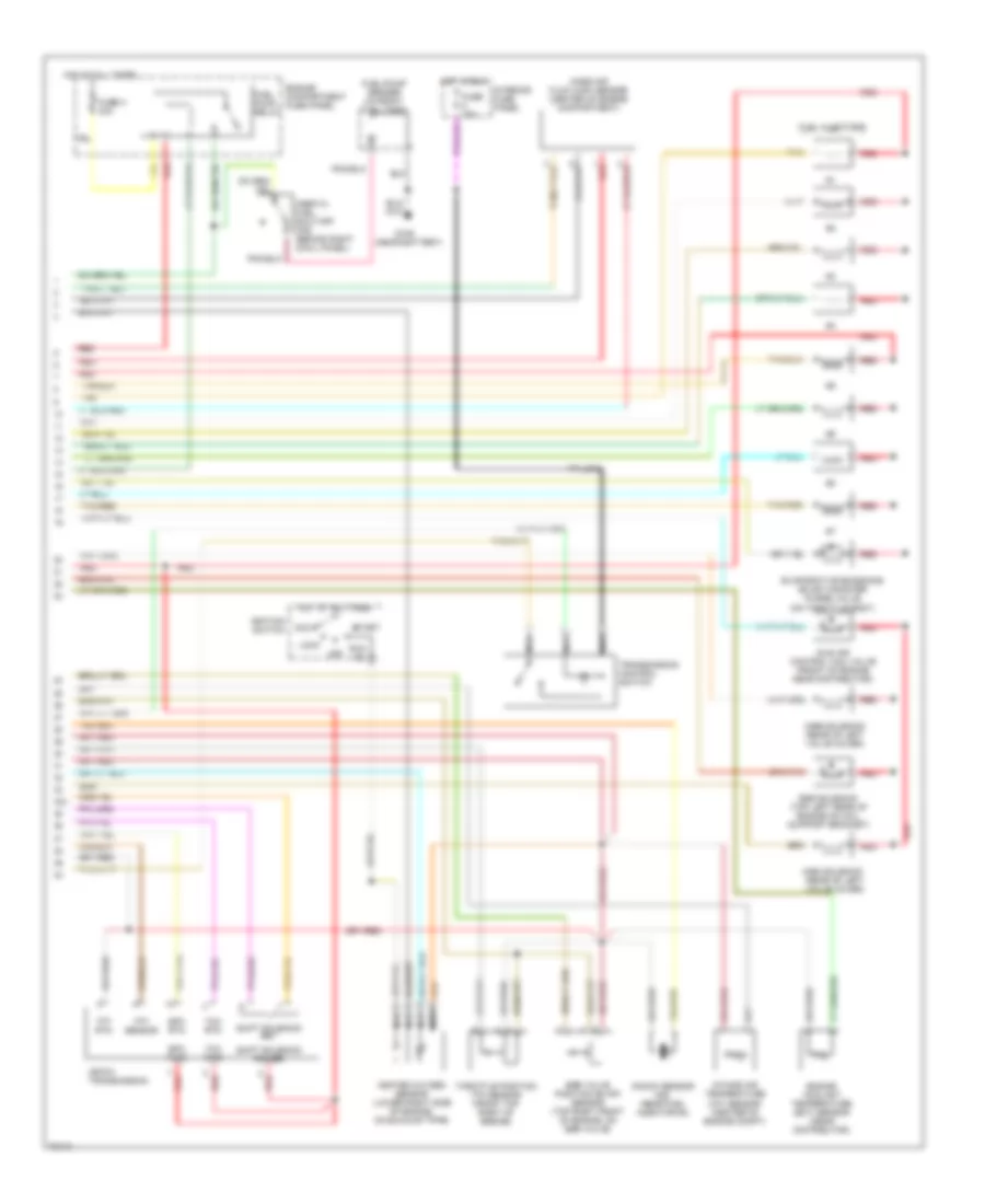 5.0L, Engine Performance Wiring Diagrams (2 of 2) for Ford Econoline E150 1995