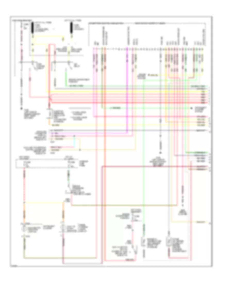 7.3L DI Turbo Diesel, Engine Performance Wiring Diagrams (1 of 3) for Ford Econoline E150 1995