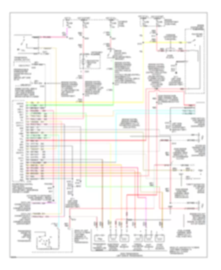 4 9L Transmission Wiring Diagram California for Ford Econoline E150 1995