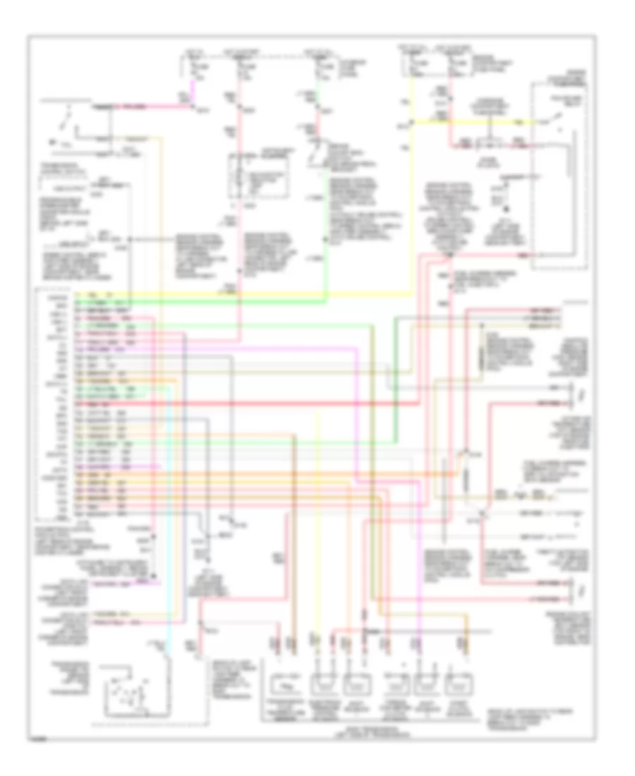 7 5L Transmission Wiring Diagram for Ford Econoline E150 1995